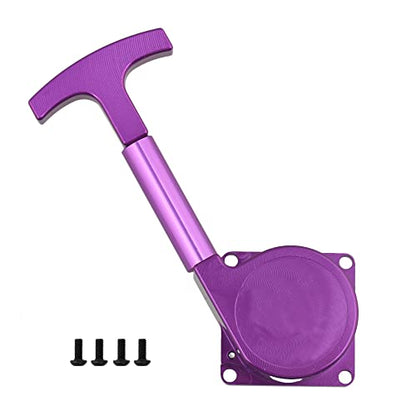 Purple R020 18 RC Replacement for Nitro Engine Alloy Pull Starter Recoil Start for Model CAR Universal Upgrade Parts