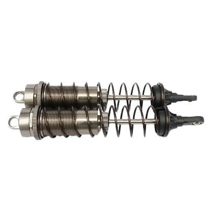 Aluminum Adjustable RC Shock Absorber Damper 140mm for Rc Car Hpi 1/8 Buggy Truck Crawler Hop Up Upgrades Parts(Titanium) - color: Titanium
