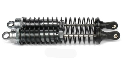Oil Adjustable Aluminum 140mm Shock Absorber Damper For Rc Car 1/8 Buggy Truck Upgraded Hop-Up Parts Hsp Hpi Losi Axial 4PCS/set (Titanium) - color: Titanium