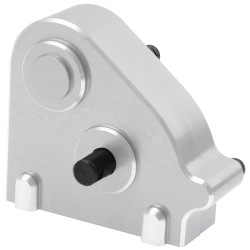 Metal Transfer Case Gearbox Transmission Gearbox Compatible with MN128 MN86 MN86K MN86S MN86KS 4WD G500 1/12 RC Crawler Car Upgrade Part (Silver) - color: Silver