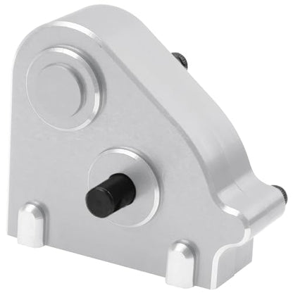 Metal Transfer Case Gearbox Transmission Gearbox Compatible with MN128 MN86 MN86K MN86S MN86KS 4WD G500 1/12 RC Crawler Car Upgrade Part (Silver) - color: Silver