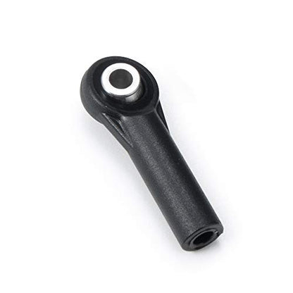 QUE-T 10pcs M3 Plastic Ball Head Link Rod Ends Joint Linkage for 1/10 RC Axial SCX10 Crawler Car (A) - style: A