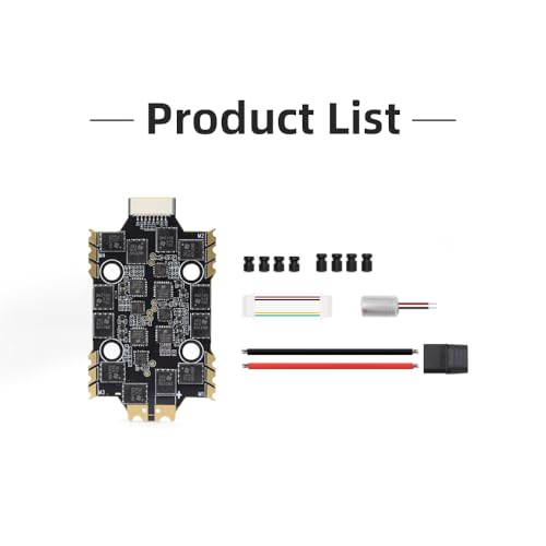 HGLRC 60A 4IN1 6S BLS 2-6S MINI M3 ESC, Supports DShot600/300 Digital Protocols for FPV Racing Drone Freestyle