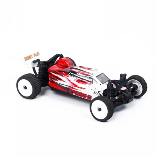 Helidirect RADIANZ Hobby Plus Speck-B Nexo Airbrush Lexan Body Hellrun – Pre-Painted Lightweight Body Shell for HobbyPlus Speck-B RC Car - color: Hellrun