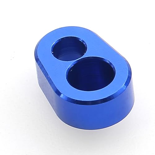 Aluminum Hinge Pin Retainer Toy Accessories Compatible with Traxxas X-Maxx 6S 8S XRT RC Model Car (Blue) - color: Blue