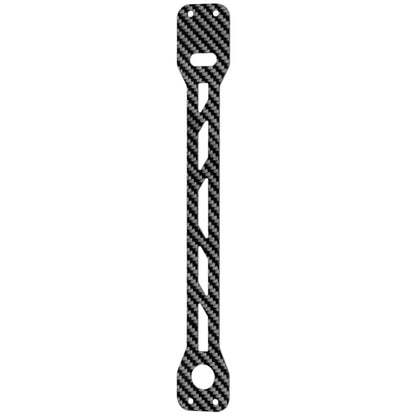 RC Carbon Fiber Battery Mount Plate Battery Retaining Mount Plate Battery Holder Strap Compatible with Tamiya TT02 1/10 RC On Road Touring Car Upgrade Parts