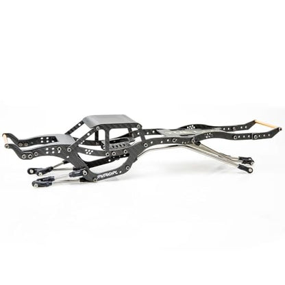 RhinoRC YUE LCG v2 Crawler Frame Chassis Kit,with Titanium Alloy Link,for 1/10 RC Crawler Car (YUE LCG v2 Set) - color: Yue Lcg V2 Chassis