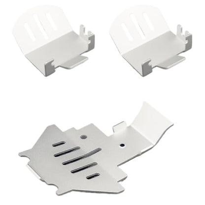 TRX4 Aluminum Alloy Chassis Armor Axle Protector Skid Plate for TRX-4 1/10 RC Crawler Car Truck Model Upgrade Parts(1Set(3Pcs)) - size: 1Set(3Pcs)