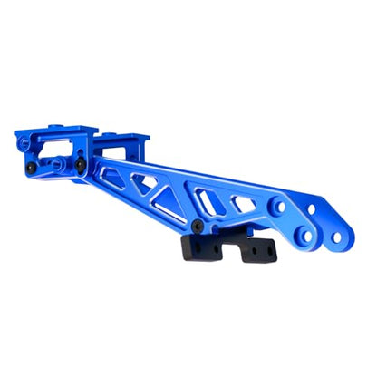 Aluminum RC Rear Wing Mount Upgrades for 1/8 Arrma Kraton V6 6S BLX EXB,Notorious 6S BLX,Replace#ARA320758 (Blue) - color: Blue