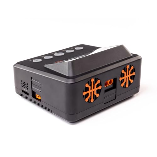 Spektrum S450 G2 AC/DC Smart Charger 4x50W Battery Charger, SPMXC3040