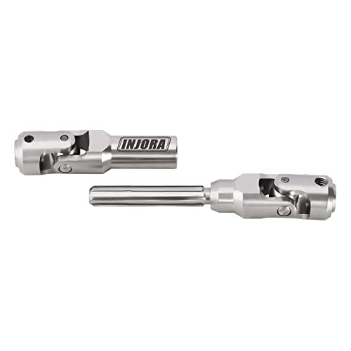 INJORA Stainless Steel Heavy-Duty Drive shafts for 1/10 RC (84-102mm) - size: 84-102mm