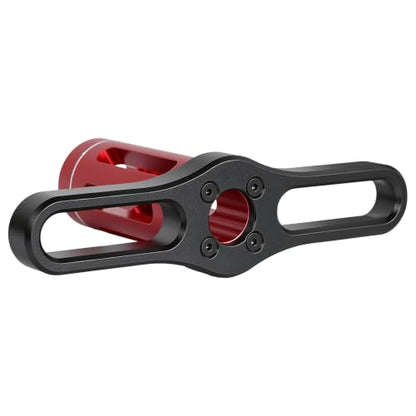 17mm Wheel Hex Nut Socket Sleeve Wrench For tightening and loosening nuts and bolts RC Spanner Repair Tool For 1/8 1/10 RC Car Truck Crawler Truggy Buggy Tires Tyre (Red) - color: B.red