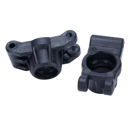 Alomejor 2PCS RC Car Rear Wheel Seat Plastic RC Rear Axle Carrier Set Replacement Smoother Handling for 16101 16102 16103 16201