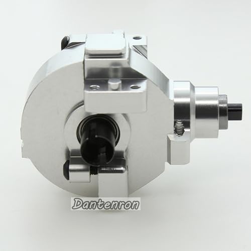 1/10 RC Electric Car Front Drive Diff Gear Box Assembly Set Upgraded Parts Compatible with 1:10 Car HSP Redcat Himoto Volcano EPX 94106 94107 94108 94111 94123 (Silvery) - color: Silvery