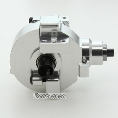 1/10 RC Electric Car Front Drive Diff Gear Box Assembly Set Upgraded Parts Compatible with 1:10 Car HSP Redcat Himoto Volcano EPX 94106 94107 94108 94111 94123 (Silvery) - color: Silvery
