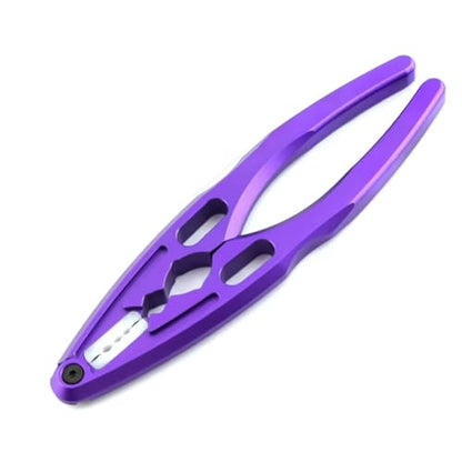 RC Car Toys For 1/8 1/10 1pc 6 IN 1 Metal Shock Absorber Pliers Rod Ball Clamp Multi-function Tool RC Crawler Car(Purple) - color: Purple