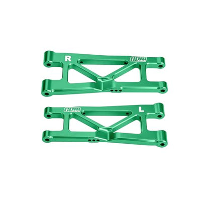 GPM Rear Lower Suspension Arm 7075-T6 Aluminum for ARRMA 1/16 Mini Kraton 3S - Upgrade Replacement A-Arm (Green) - color: Green