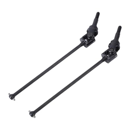 Naroote 1 Pair Steel RC Car CVD Drive Shaft, Wheel Stub Axle, Front Dogbones Adapter with Precise Fit, Ideal for FS 1/10 RC Buggies