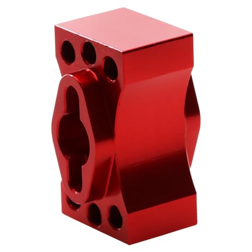 Aluminum Differential Locker Diff Lock Spool RC Upgraded Parts for LOSI 1/8 LMT Monster Truck RC Car, Red - color: Red