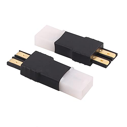 4pcs Compatible with TRX to Plug for Tamiya Male Female RC Connector Adapter(E45-4)