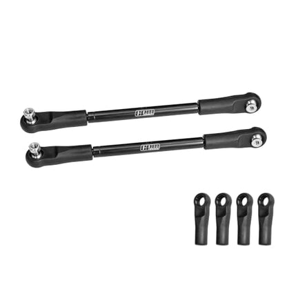 GPM Adjustable Front Steering Tie Rod 163-168mm, 4140 Carbon Steel Heavy Duty Steering Linkage for ARRMA 1/5 Kraton 8S EXB & Outcast 8S EXB RC Truck Upgrade Accessories