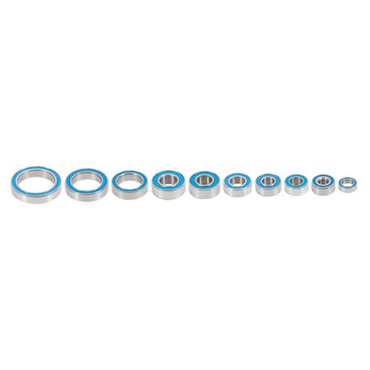 55Pcs Steel Sealed Bearing Set for 1/10 RC Crawler TRX6 G63 6x6 Chassis Axles Transmission Replacement Parts