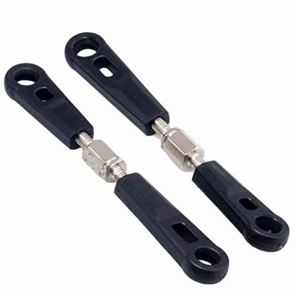 2Pcs 06016 Steering Link/Front/Rear Upper Link RC HSP for 1/10 Original Part Buggy,for a Variety of Models