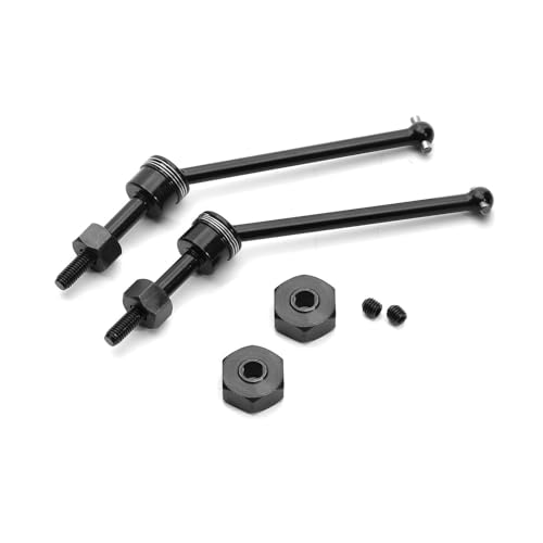 2PCS RC Universal Drive Shafts Accessories for 1/8 Losi LMT 4WD Solid AXLE Monster TRUCK-LOS04022