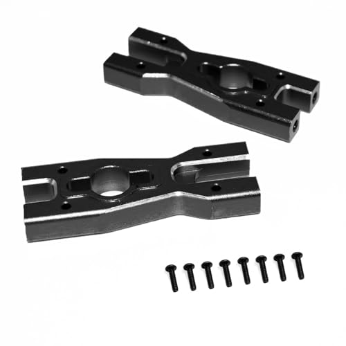 Aluminum Alloy Car Shell Fixed Seat RC Upgraded Parts for LOSI 1/18 Mini LMT 4X4 Brushed Monster Truck RTR-LOS01026 RC Car (Black) - color: Black