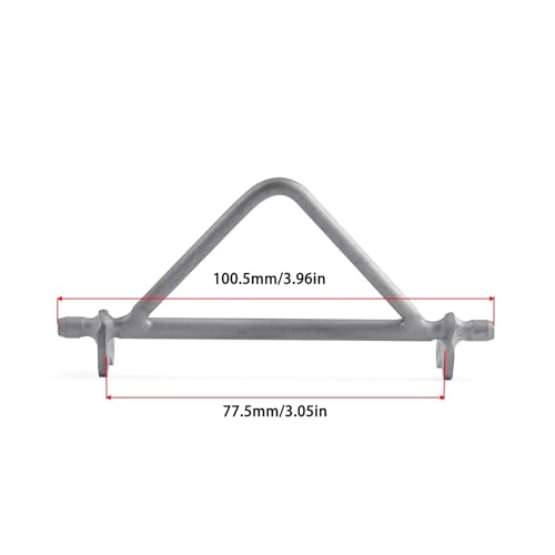 Hand Welded Grade 5 Titanium Front and Rear Bumper Bull Bar Bed Roll Bar for Vanquish VS4-10 Phoenix Chassis Body Upgrade Parts (Front Bumper A) - color: Front Bumper A