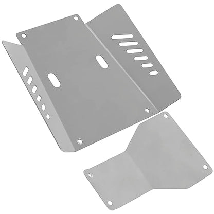 Stainless Steel RC Chassis Armor Protector Guard RC Skid Plate Compatible with Tamiya CC01 1/10 RC Crawler