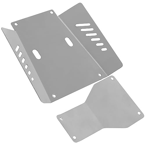 Stainless Steel RC Chassis Armor Protector Guard RC Skid Plate Compatible with Tamiya CC01 1/10 RC Crawler