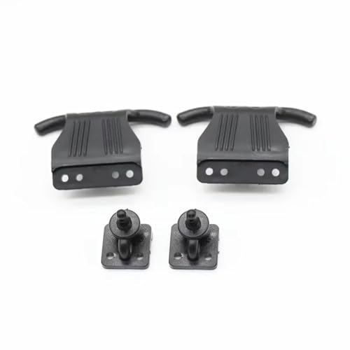 Compatible with Wltoys 284161 1/28 RC Car Upgrade Spare Parts Accessories 2 Set Front Bumper and Body Mount Post RC Car Bumper
