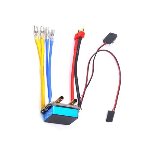 MOUDOAUER Dual Way Speed Control for 380 540 550 775 Brushed Motor RC Car, Boat, Tank RC Car Controller - size: 320A