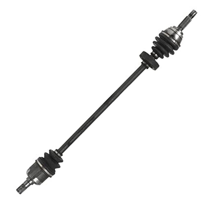 Detroit Axle - Front Left CV Axle Assembly Replacement for Hyundai Elantra | Mitsubishi Mirage Summit Cordia Dodge Plymouth Colt - size: 46_AX/Single