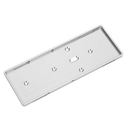 RC Battery Tray with Screw, Aluminum Alloy Replacement for RGT EX86100 1/10 RC Car, Lightweight and Durable Battery Mount for RC Vehicle (Silver 680022S) - color: Silver 680022s