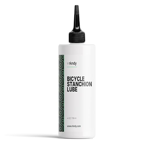 Fork Stanchion & Shock Lube - Premium Bicycle/Bike Suspension Lubricant for Eliminating Rust, Dirt, and Contaminants from Seals, Ensuring Smooth Riding and All-Weather, Long-Lasting Protection