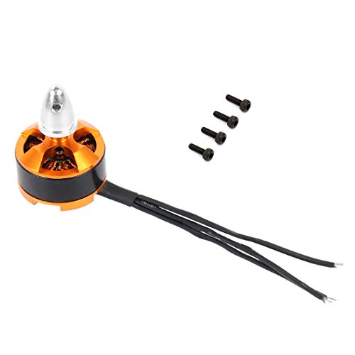 JMT Mini Multi-Rotor 1806 2400KV CW CCW Brushless Motor for DIY 2-3S 250 Mini Drone FPV CC3D 260 330 RC Quadcopter (CW Silver) - color: CW Silver