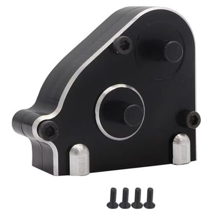 RC Accessories Compatible with MN for MN128 MN86 MN86S MN86K MN86KS G500 1/12 RC Crawler Car Upgrade Parts Metal Gearbox Transfer Case(Black) - color: Black