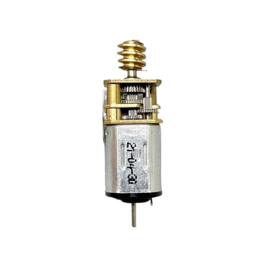 GA12-N20 12mm Full Metal Gearbox Gear Reduction Motor Worm Shaft DC 3V 62RPM Slow Speed Dual DIY Robot Car