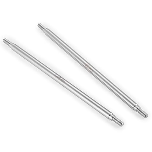 Stainless Steel Suspension Links 145mm for SCX10 TRX4 | Chassis Linkages Set 1/10 Scale RC Crawler Car Accessories - size: 145mm