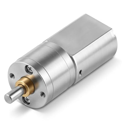 DC 12V High Electric Gear Reduction Motor 15~200RPM Outer Diameter 20mm / 0.78"(100RPM)