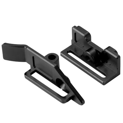 Battery Plate with Strap for Tra-xxas 1:16 Mini Maxx/XRT | Aluminium Mounting Tray 4WD VXL-3S Monster Truck Upgrades (Black) - color: Black