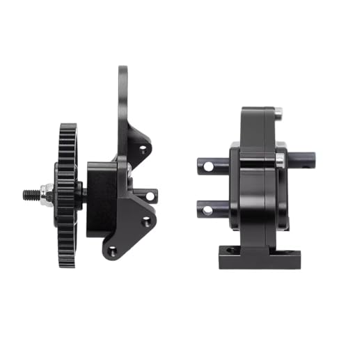 RC Car Upgrade Parts for SCX10 1/10 RC Crawler Car Parts Accessories Prefixal Gearbox Overdrive Transfer Case Transmission - color: Purple