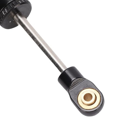 banapoy RC Shock Absorber Damper Set, 4 Pcs 66mm Aluminium Alloy Spring Shock Absorber Replacement for Bronco 1/18 Model Car RC Crawler, Modification Parts