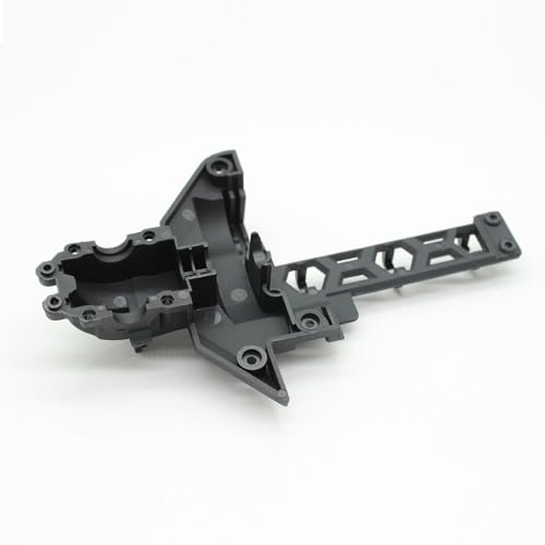 Plastic Rear Wave Box Gearbox Shell Assembly Replacement RC Parts for WLtoys 124008 124010 1/12 4WD RC Car - color: Rear Gearbox Shell Assembly