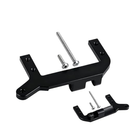 RC TRX4 Servo on Axle Mount,TRX4 SOA Mount 4-Link Suspension, Compatible with TRX4 1/10 RC Crawler Upgrades (Black) - color: Black