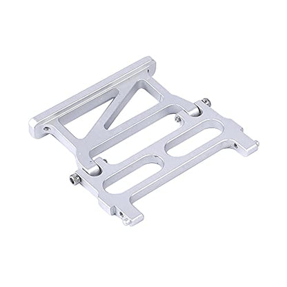 Aluminum Rear Body Shell Mount Parts for Axial SCX24 C10 1/24 RC Crawler Upgrades (Silver) - color: Silver