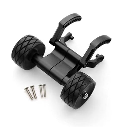RC Repair Parts Compatible with TRAXXAS for E-REVO 2.0 86086-4 56087-1 for Monster Truck 1/10 RC Car Parts Accessories Metal Wheelie Bar(Black) - size: Black