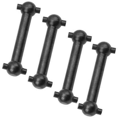 Steel RC Drive Shaft Dogbone Diff Joint Wheel Stub Axle Compatible with Tamiya TT01 TT02 RC Car
